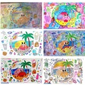A few of the highly commended entries from our SPCA Kids' Protect Animals Colouring Competition
